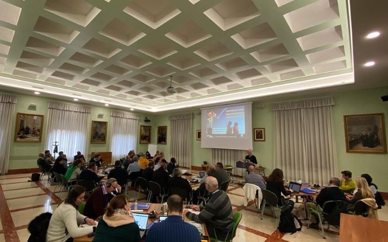Maison Généralice , Rome : Congrès  sur la Culture Vocationnelle.