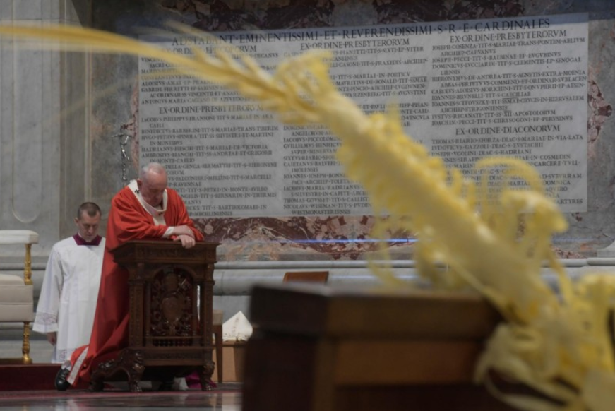 Dimanche des Rameaux:« la vie ne sert à rien si on ne sert pas » Pape François.