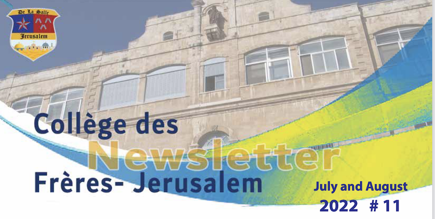 Newsletter Collège des Frères Jérusalem