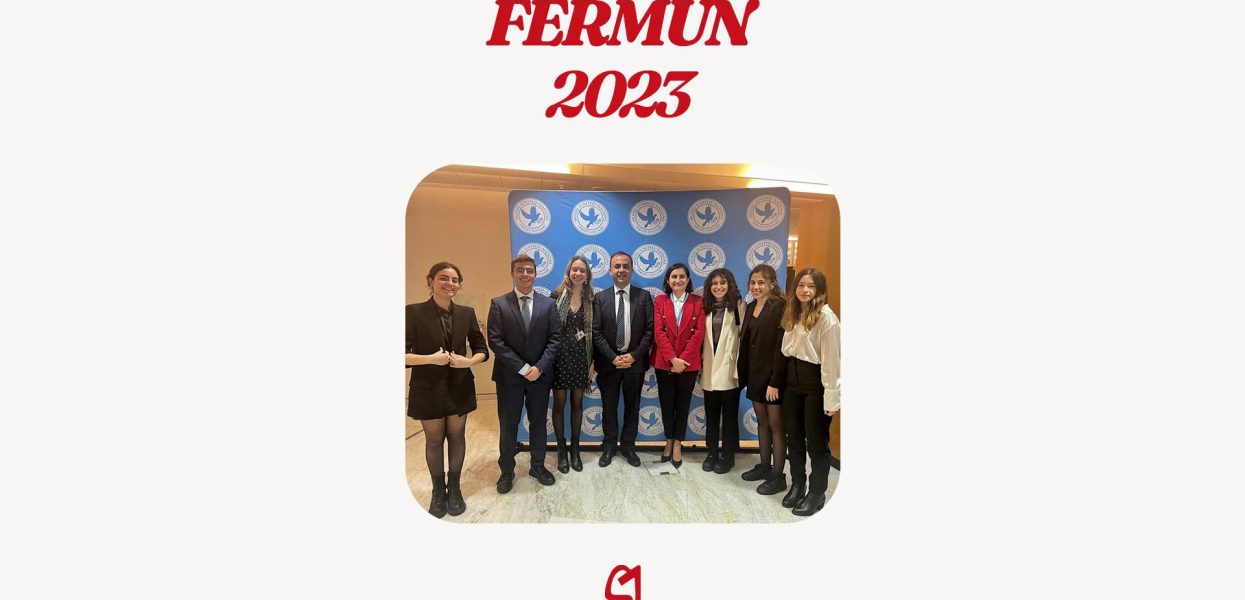 Saint Joseph-Istanbul: les élèves du club MUN français participent au “FERMUN 2023”