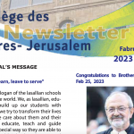 Newsletter Collège des Frères-Jérusalem