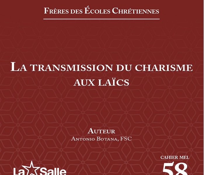 Cahier MEL 58: La transmission du charisme aux laïcs