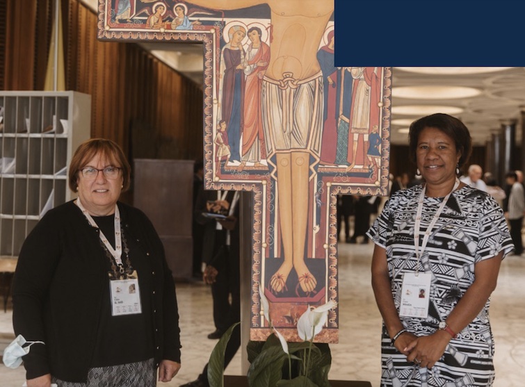 Deux femmes lasalliennes au Synode de la synodalité
