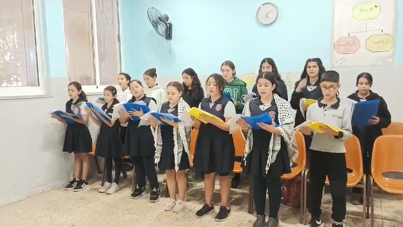 “Le rêve des enfants palestiniens”au Collège des Frères- Bethléem