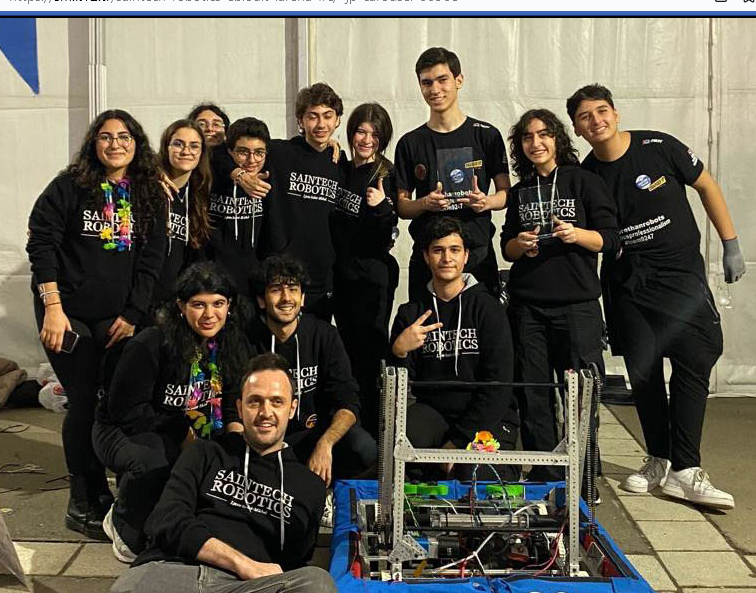 Saint Michel Istanbul: Saintech Robotics éblouit l’Arena FRC!