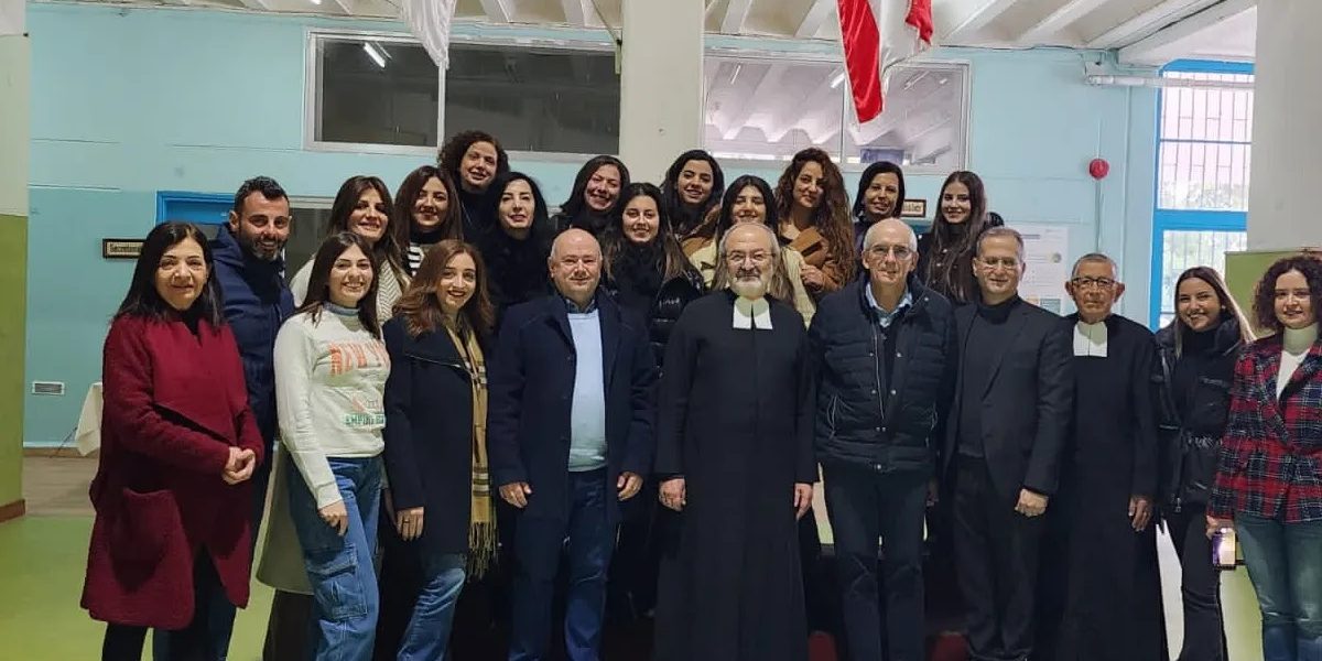 Visite de Frère Habib Zraïbi, Visiteur,  au Collège De La Salle Kfaryachite et Clôture de la session de formation du Centre Lasallien au Nord.