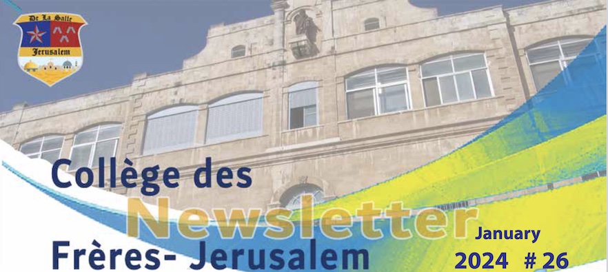 Frères Jérusalem: Newsletter Janvier