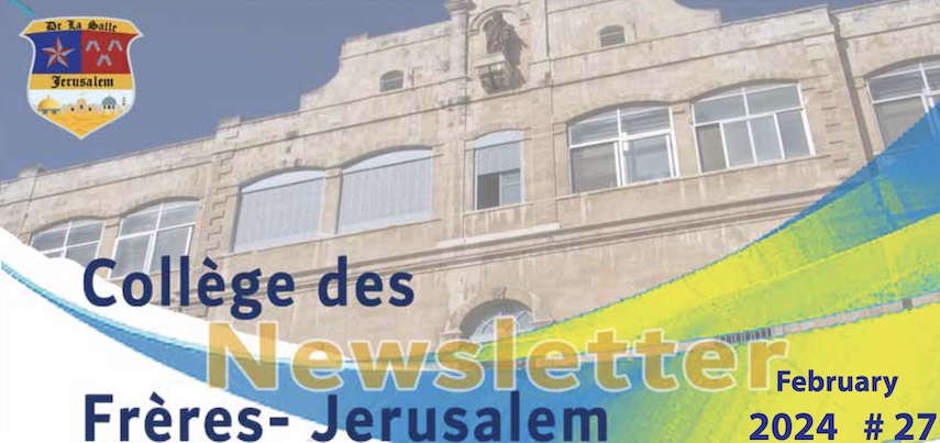 La Salle Jerusalem: Newsletter February