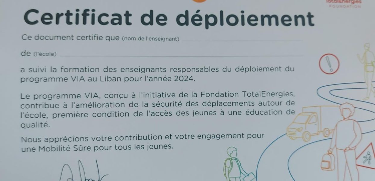 Saint Vincent: “Ambassadeurs VIA de la mobilité sécuritaire”