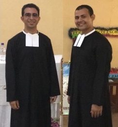 Renouvellement des voeux: Fr Chenouda et Fakher