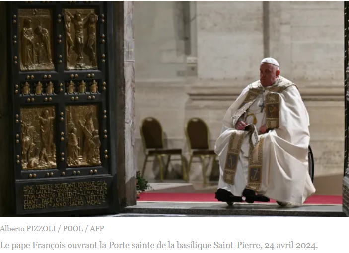 Jubilé 2025 : et le pape François ouvrit la Porte sainte