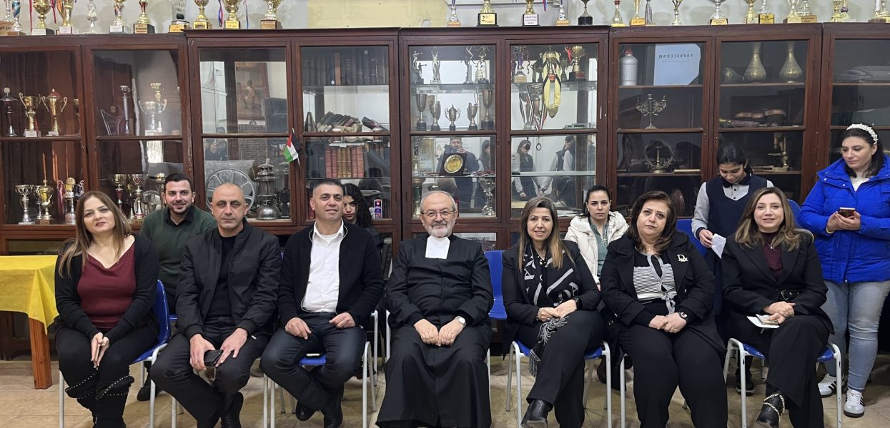 Frere School – Bethlehem: The visit of Brother Habib Zraibi, the General Visitor of Lasallian Schools