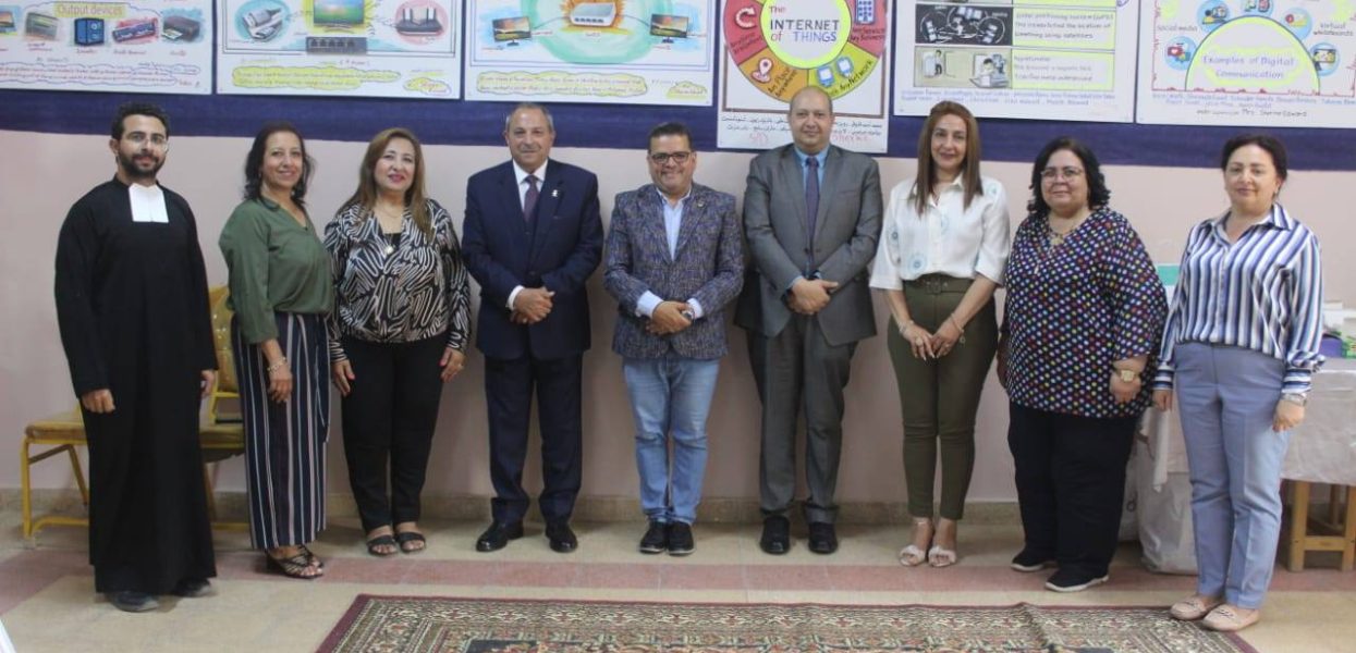 Saint Paul: Visit of Major General Mohab Habashy Khalil, Governor of Port Said.