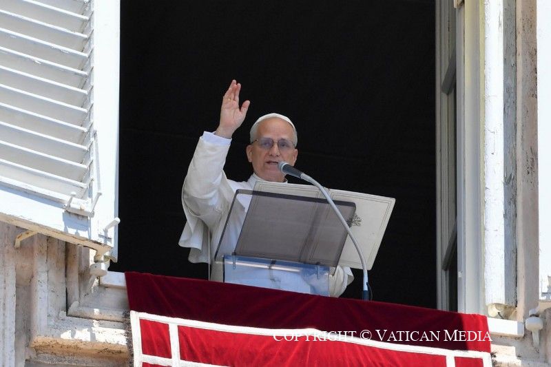 Paroles du pape à l’occasion du Regina Cæli du 25 mai 2025: « Marchons dans la joie de la foi »