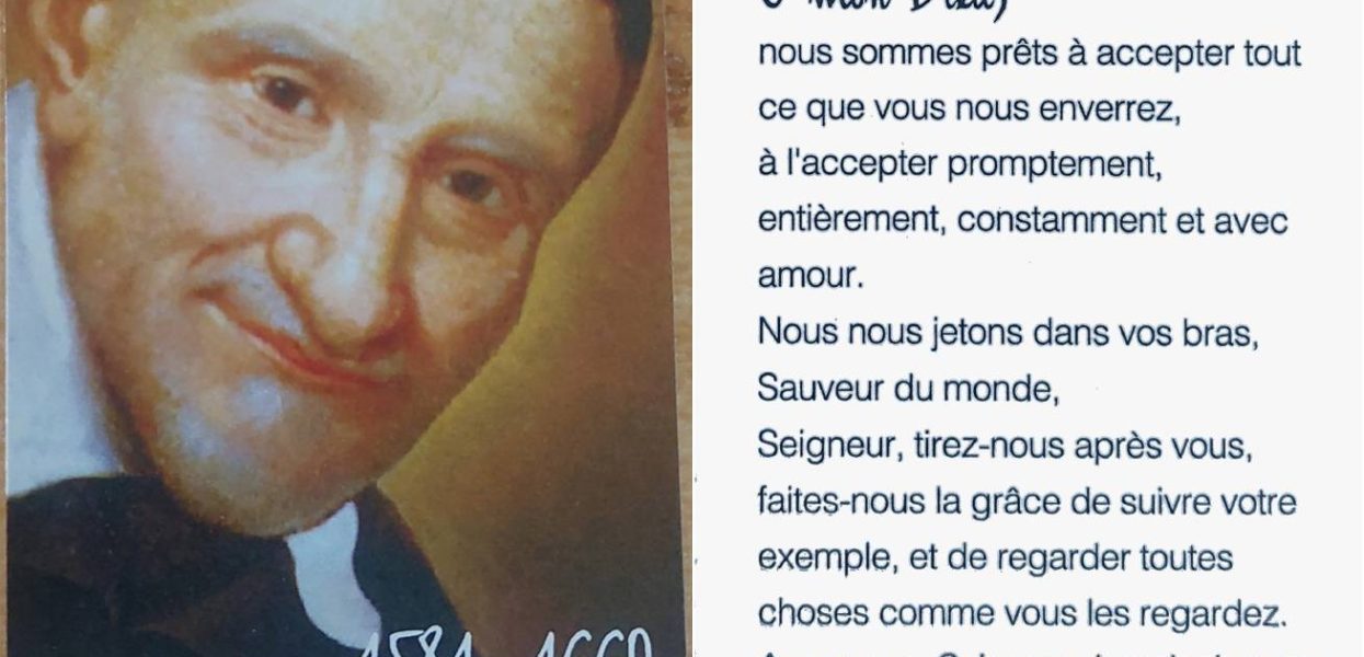 Saint Vincent  accueille les reliques de Saint Vincent de Paul.