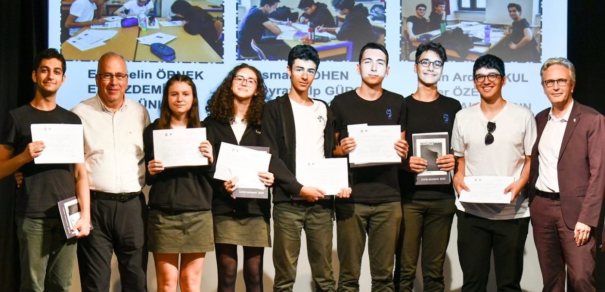 Saint Joseph Istanbul: remise de certificats et de prix