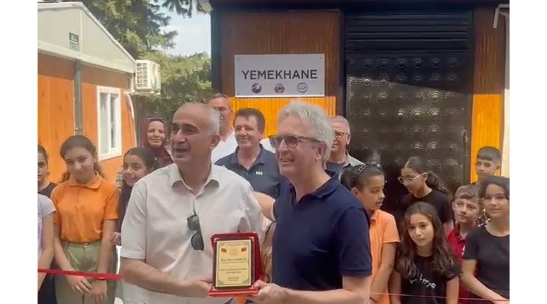 Saint Joseph: inauguration du réfectoire de l’école primaire et collège Sabuncu de Güneysöğüt.