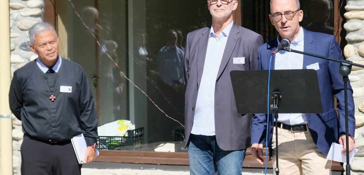 Parménie: Journée d’inauguration et bénédiction du nouveau pavillon de Parménie, haut lieu lasallien.