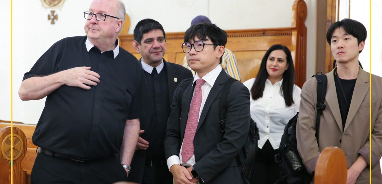 Bethlehem University: Book Donation from Korea