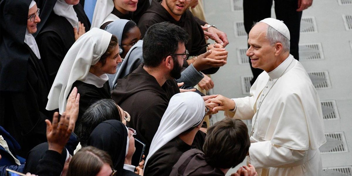 Le Pape aux consacrés: «N’ayez pas peur de faire des choix courageux» Le Pape aux consacrés: «N’ayez pas peur de faire des choix courageux»