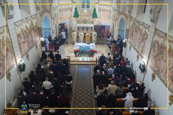 Bethlehem University: Christmas Midnight Mass. Bethlehem University: Christmas Midnight Mass.