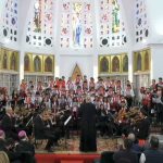 De la Salle Daher: concert de Noël accompagné par des musiciens de l’orchestre de l’Opéra du Caire et de la Bibliothèque d’Alexandrie.