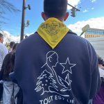 Les Jeunes Lasalliens à la messe du Pape Léon XIV