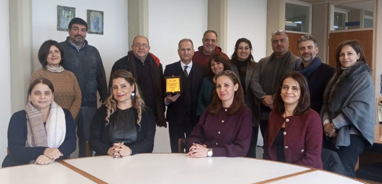 Mont La Salle: visite d&rsquo;une délégation du Collège De La Salle-Amman