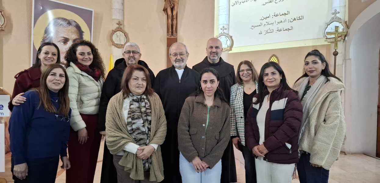 La Salle Jerusalem: welcoming the Regional General Superior, Brother Habib Zraïbi. La Salle Jerusalem: welcoming the Regional General Superior, Brother Habib Zraïbi.