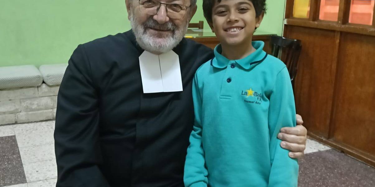 La Salle Bab El Louq: accueil du Frère Visiteur Habib Zraïbi. La Salle Bab El Louq: accueil du Frère Visiteur Habib Zraïbi.