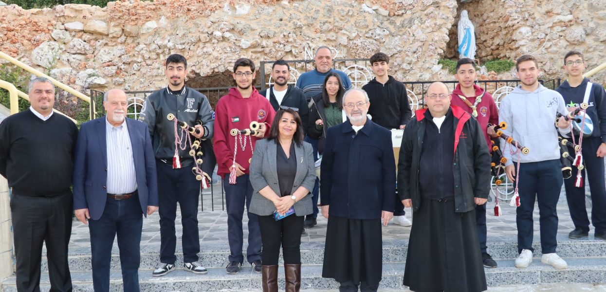 De La Salle Amman: Visite du Frère Habib Zraïbi, Visiteur. De La Salle Amman: Visite du Frère Habib Zraïbi, Visiteur.