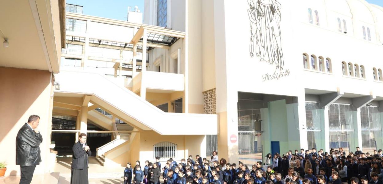 Notre Dame: Accueil du Frère Coordinateur Louis Mjalli