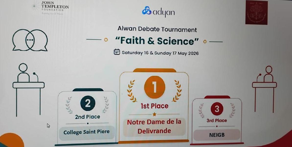 Saint-Pierre: deuxième place au projet « Alwan Debate ». Saint-Pierre: deuxième place au projet « Alwan Debate ».