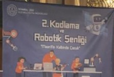 Saint Michel: 2e Festival de Codage et de Robotique de Şişli.