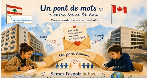 Saint Vincent: Un Pont de Mots en Français entre le Canada et le Liban.