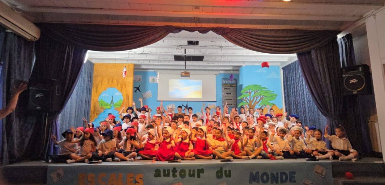 La Salle Deddeh: Fête de fin d&rsquo;année au cycle 2: Escales autour du monde