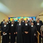 Renouvellement des vœux annuels du Frère Chénouda Atef et du Frère Fakher Mahdi.