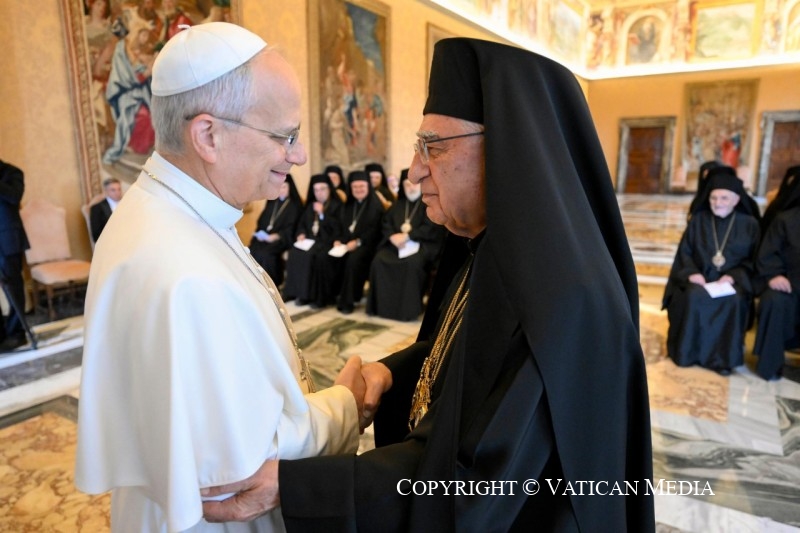 Discours du pape Léon XIV aux participants au Synode des évêques de l’Église Grecque-melkite d’Antioche