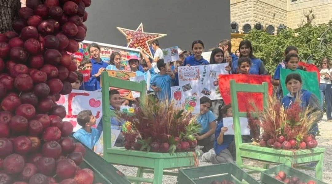 Saint Pierre au Festival de la Pomme à Baskinta !